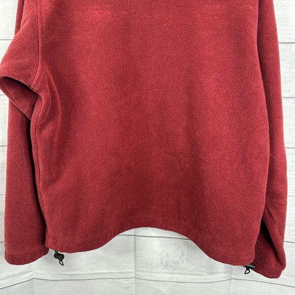 Columbia Mens Size Medium Steens Mountain 2.0 Full Zip Fleece Jacket Red Berry - Picture 8 of 11